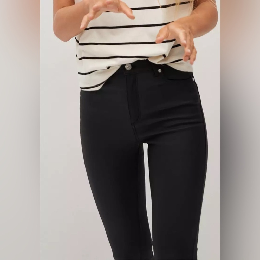 MANGO High Waist Skinny Jeans 'Noa' in Black 2025 - Picture 4 of 14